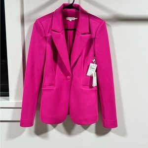 Good American Hot Pink Suit